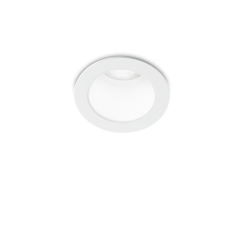 Spot Încastrat Ideal Lux Quark, Alb, LED, Ø4 cm