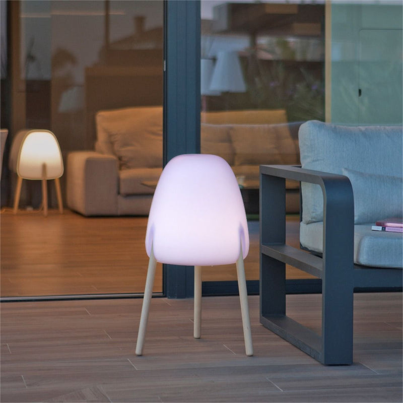 Lampă decorativă de exterior LED Rocket 70 – 5W, 600 lm, RGBW- baterie solară și reîncărcabilă