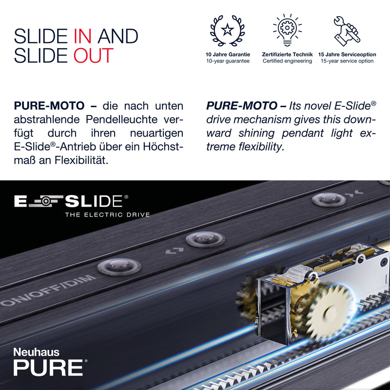 Lustra Paul Neuhaus PURE-MOTO 3xLED Alama Mat