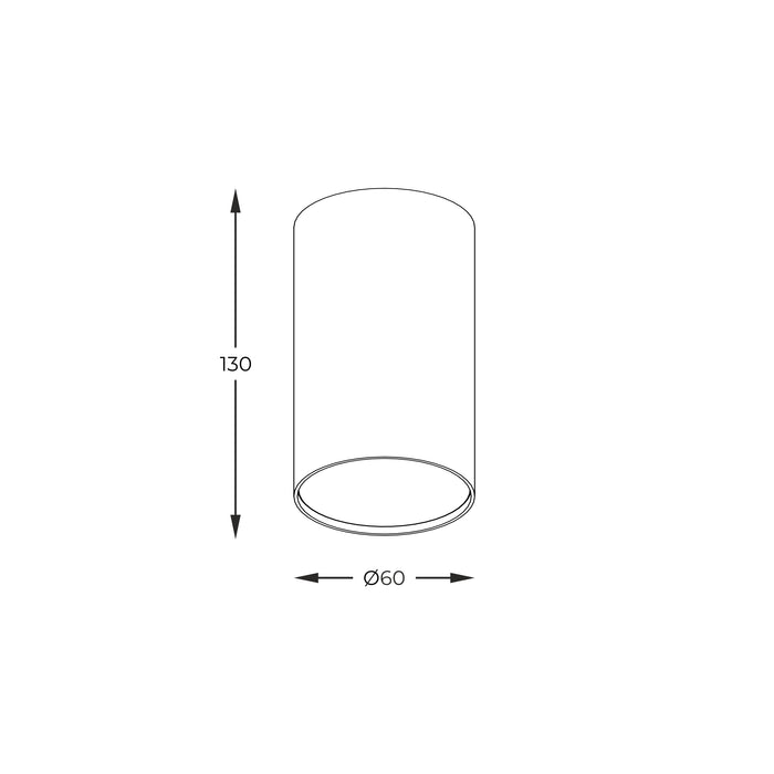 Spot Zuma Line Oak 1xGU10 Lemn