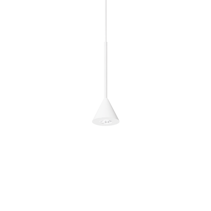 Lustra ARCHIMEDE Ideal Lux, LED 4W, Cono, Alb