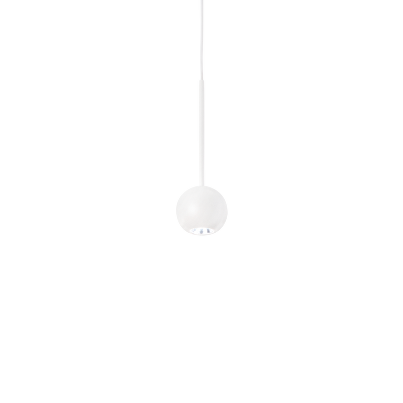 Lustra ARCHIMEDE Ideal Lux, LED 4W, Sfera, Alb