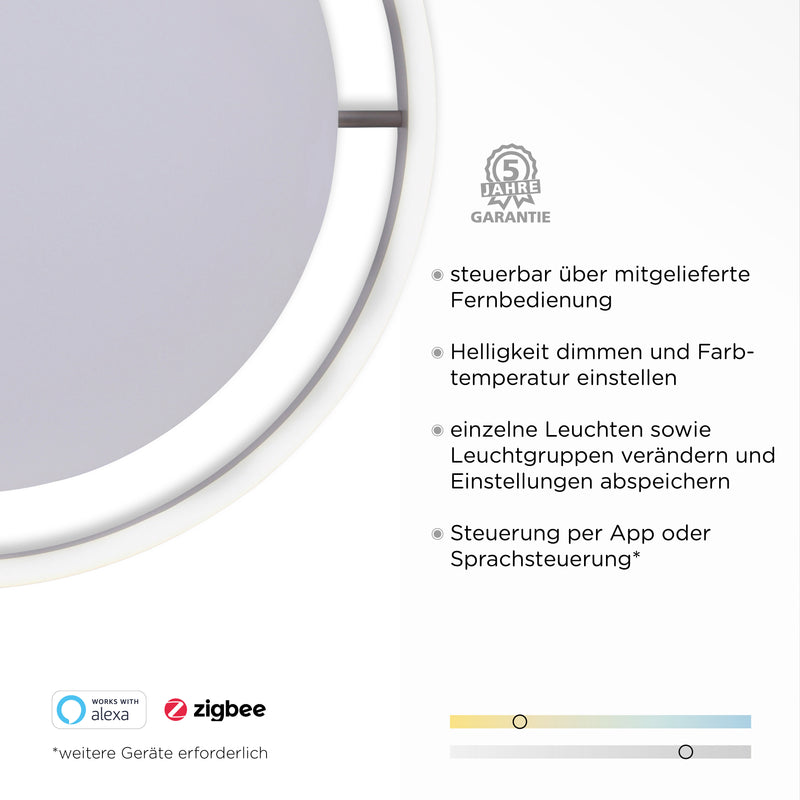 Plafoniera Paul Neuhaus Q-VITO LED Antracit