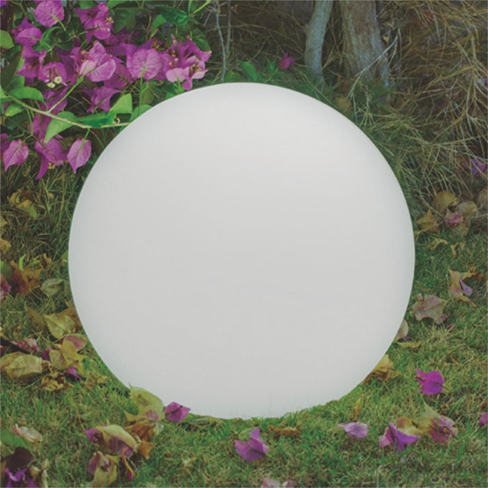 Lampă decorativă solară & reîncărcabilă New Garden Buly 40 🔆 RGB + Alb Cald, Ø40 cm, IP65 – Interior & Exterior