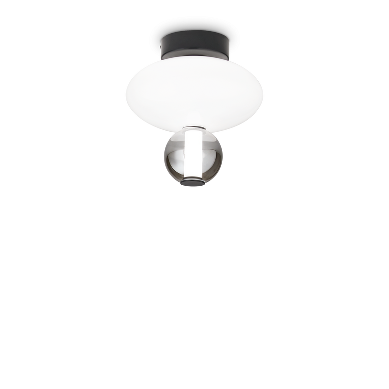 Plafoniera/Aplica LUMIERE Ideal Lux, LED 18W, Alb, D 280 x H 350 mm
