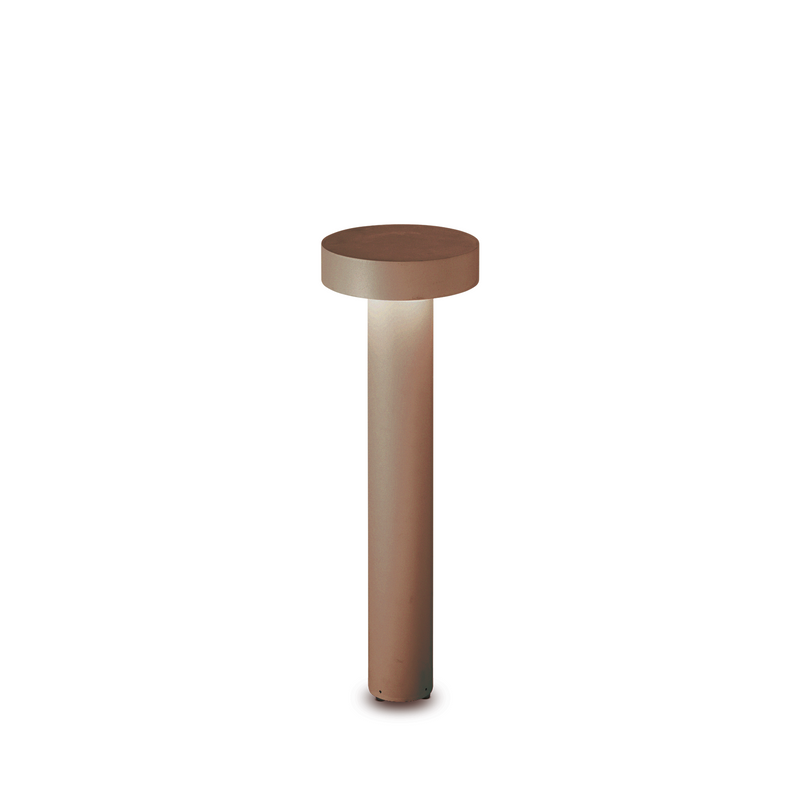 Lampadar Ideal Lux Tesla, Cafeniu, 4xG9, H60 cm