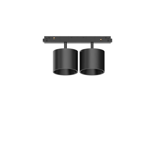 Profil LED Ideal Lux Ego, Negru, LED, Ø22.3 cm, 20W