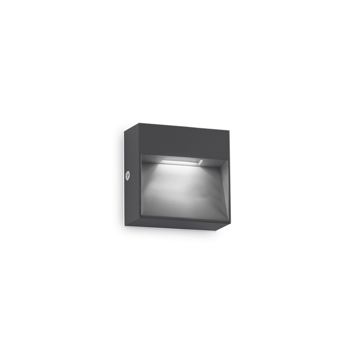 Aplica DEDRA Ideal Lux, LED 1,5W, Antracit, Big, 316871