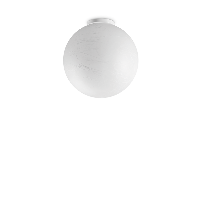Plafoniera CARTA Ideal Lux, E27 max 1 x 25W, Alb, D40 CM