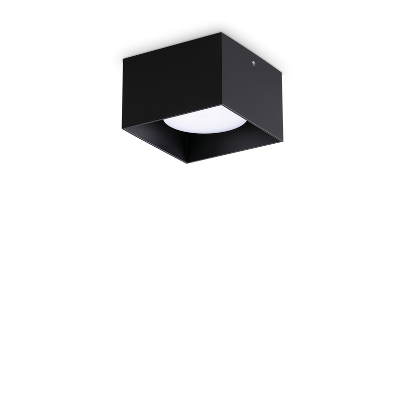 Plafonieră Ideal Lux Spike, Negru, 1xGX53