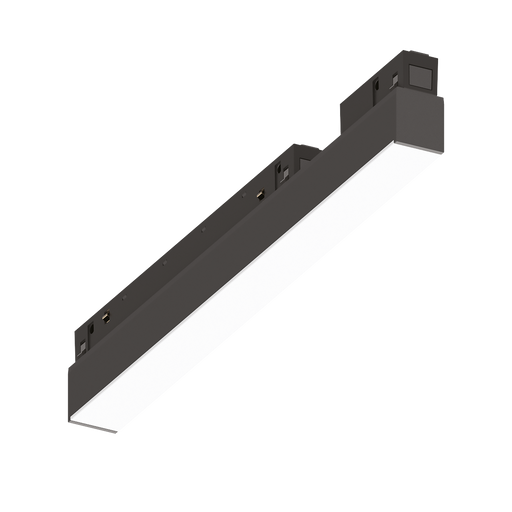 Profil LED Ideal Lux Ego, Negru, LED, Ø28.4 cm, 7W, H4.3 cm