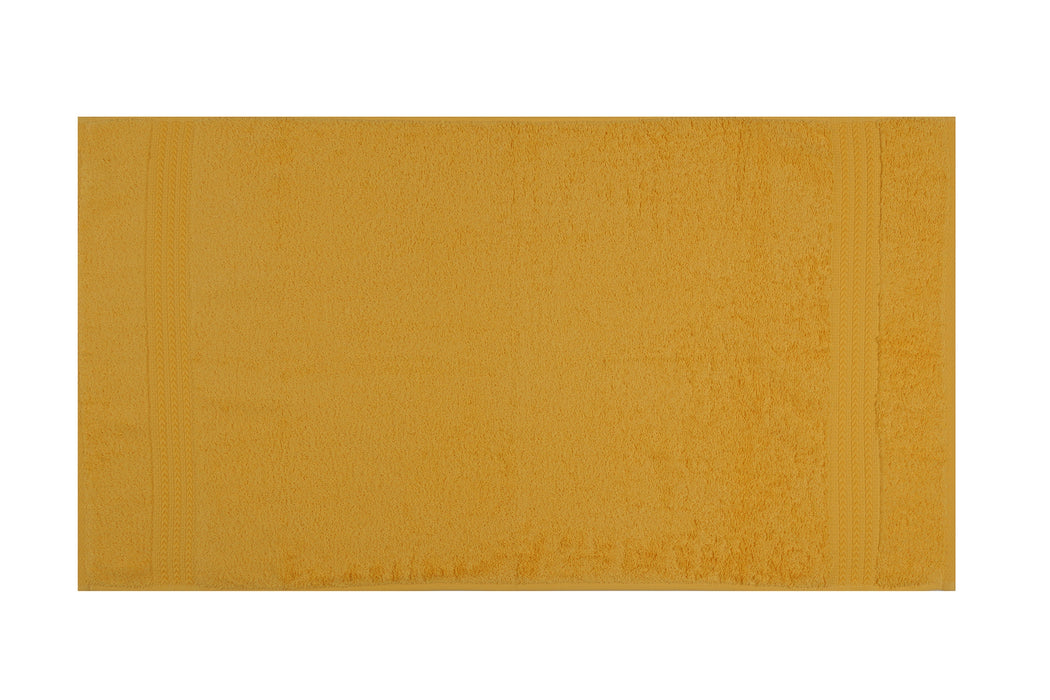 Prosop Asi Home Rainbow - Dark Yellow Bumbac 30X50 cm