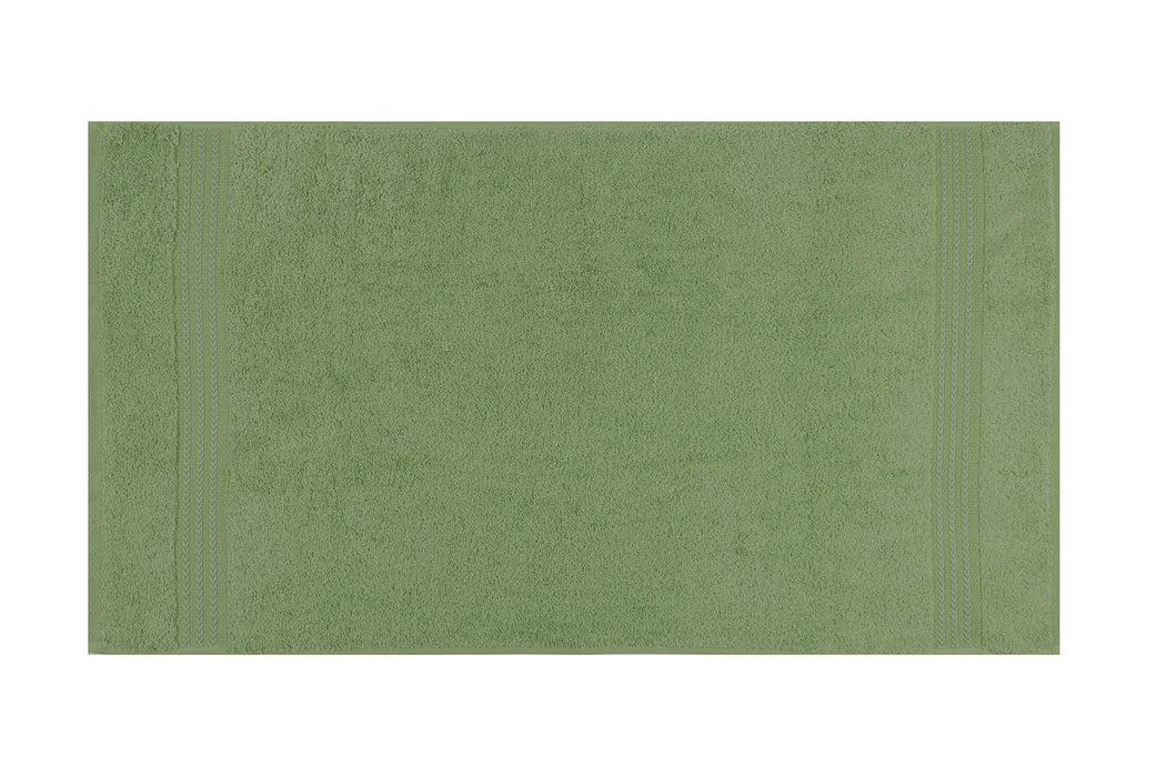 Prosop Asi Home Rainbow - Green Bumbac 30X50 cm