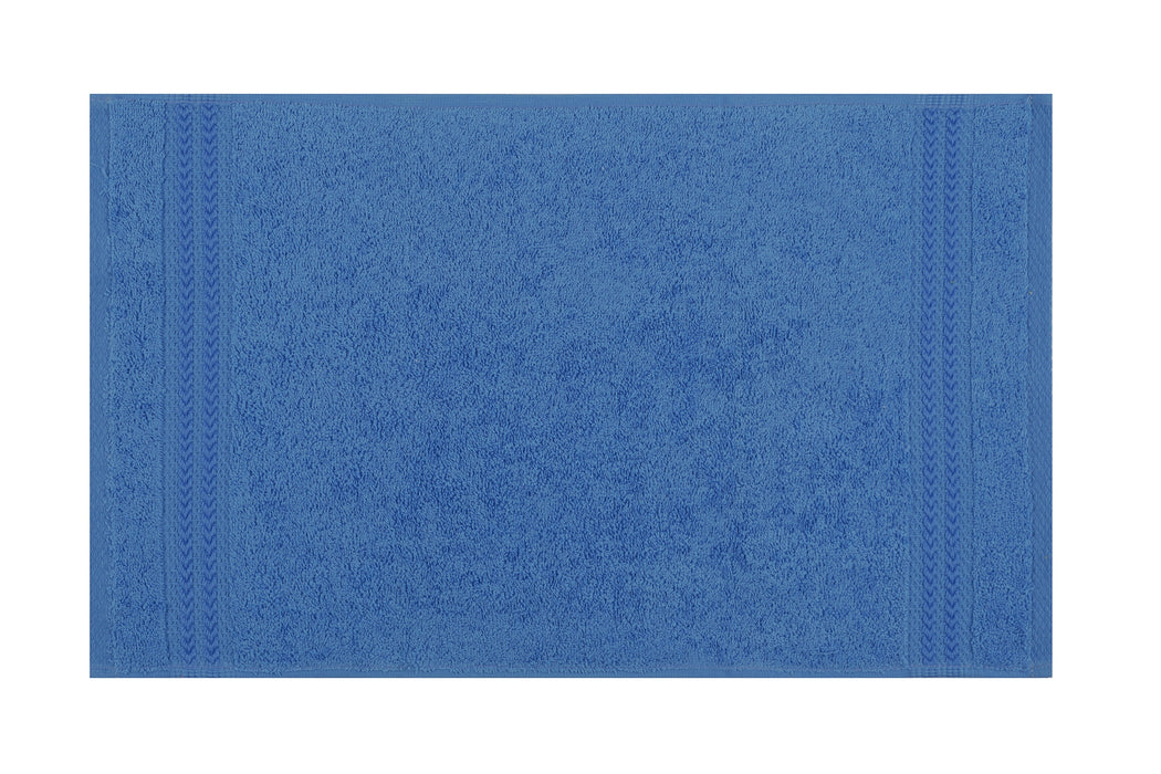 Prosop Asi Home Rainbow - Blue Bumbac 30X50 cm