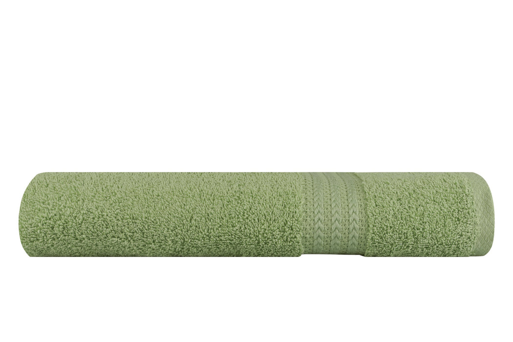 Prosop de baie Asi Home Rainbow - Green Bumbac 70X140 cm