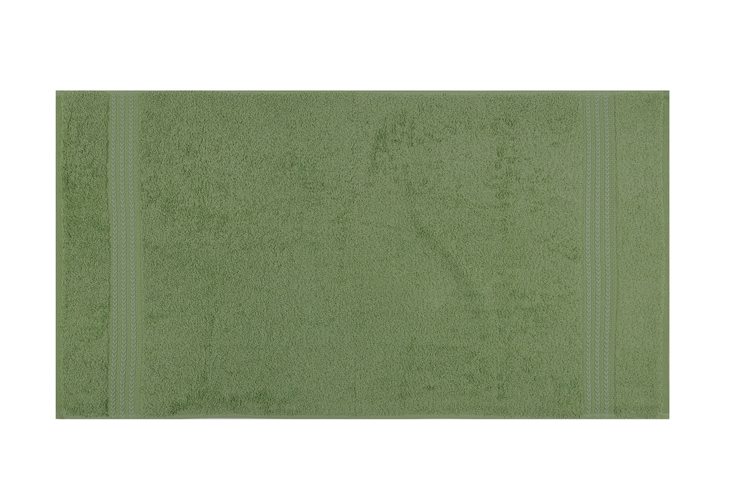 Prosop de baie Asi Home Rainbow - Green Bumbac 70X140 cm