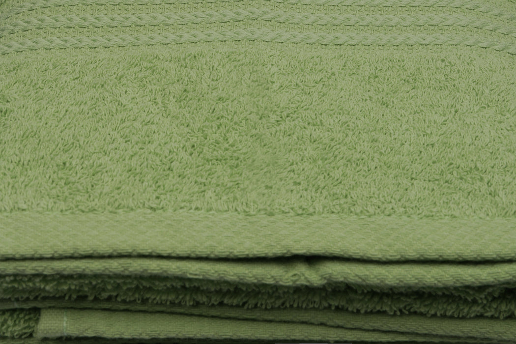 Prosop de baie Asi Home Rainbow - Green Bumbac 70X140 cm