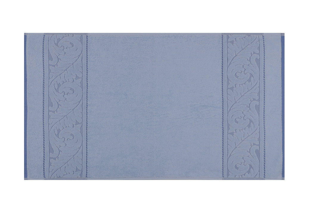 Set prosoape de mâini (2 Bucati) Asi Home Sultan - Blue Bumbac 50X90 cm