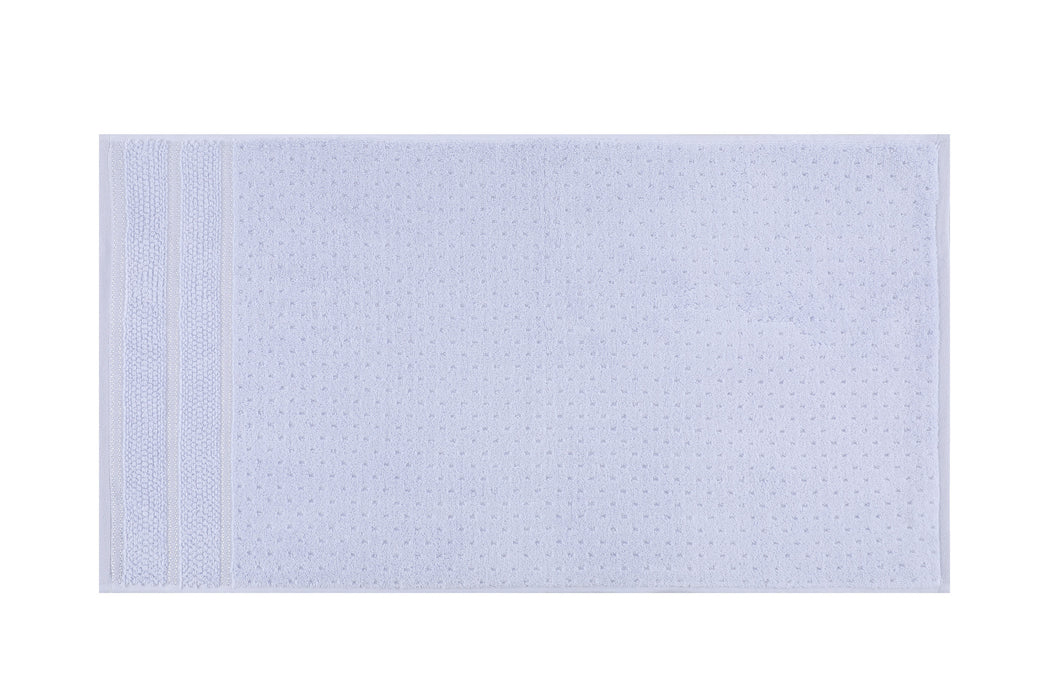 Set prosoape de mâini (2 Bucati) Asi Home Arella - Light Blue Microbumbac 50X90 cm