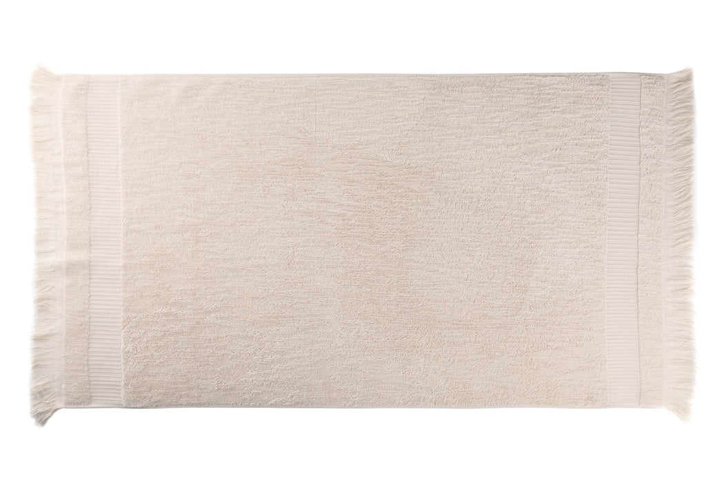 Set prosoape de mâini (2 Bucati) Asi Home Zeus - Cappuccino Bumbac 50X90 cm