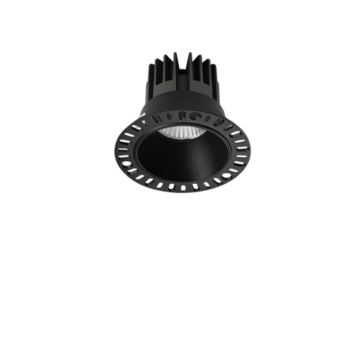 Spot Încastrat Ideal Lux Game, Negru, LED, Ø10 cm