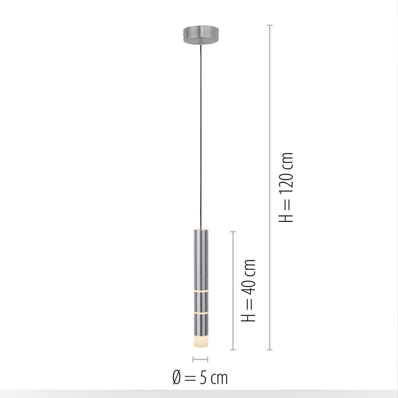 Lustra Paul Neuhaus PURE-VEGA 4xLED Aluminiu
