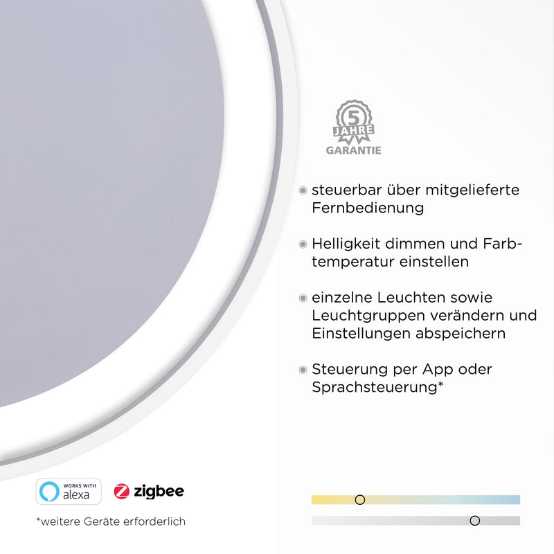 Plafoniera Paul Neuhaus Q-VITO LED Otel