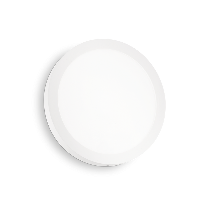 Plafonieră Ideal Lux Universal, Alb, LED, Ø30 cm