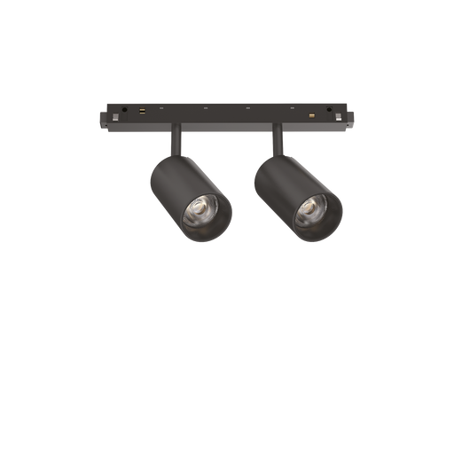 Profil LED Ideal Lux Ego, Negru, LED, Ø22.3 cm, 16W, H12.6 cm