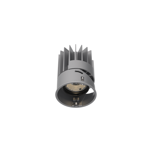 Spot Încastrat Ideal Lux Zeus, Gri, LED, Ø8.2 cm