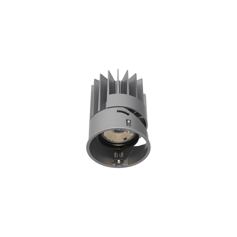 Spot Încastrat Ideal Lux Zeus, Gri, LED, Ø8.2 cm