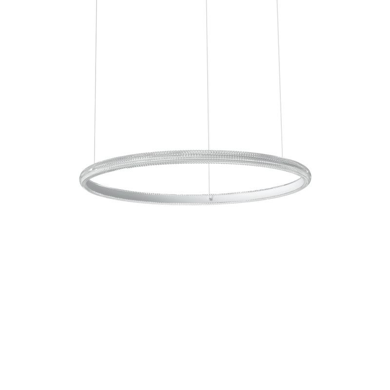 Lustră Ideal Lux Miracle, Alb, LED, Ø80 cm