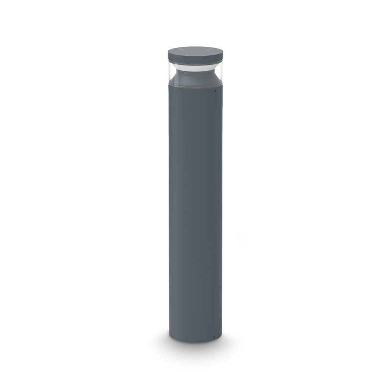 Lampadar Ideal Lux Boeing, Antracit, LED, H70 cm