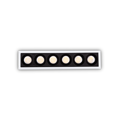 Spot Încastrat Ideal Lux Lika, Alb, LED, Ø12.2 cm