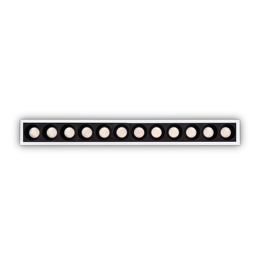 Spot Încastrat Ideal Lux Lika, Alb, LED, Ø23.6 cm