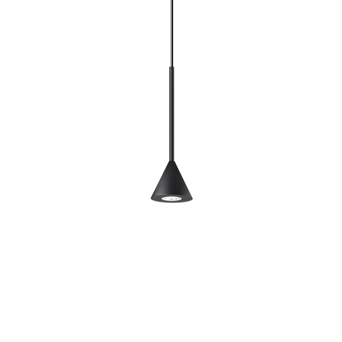 Lustra ARCHIMEDE Ideal Lux, LED 4W, Cono, Negru