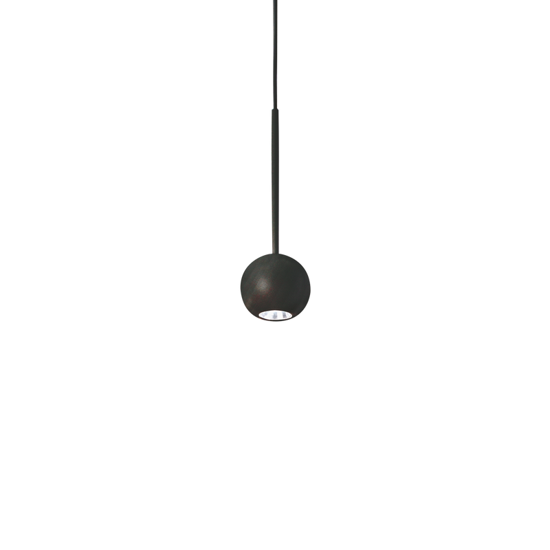 Lustra ARCHIMEDE Ideal Lux, Sfera, LED 4W, Negru
