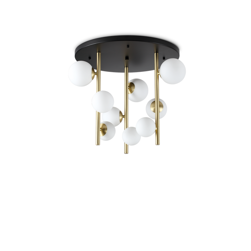 Plafoniera/Aplica PERLAGE Ideal Lux, G9 max 9 x 15W, Alb