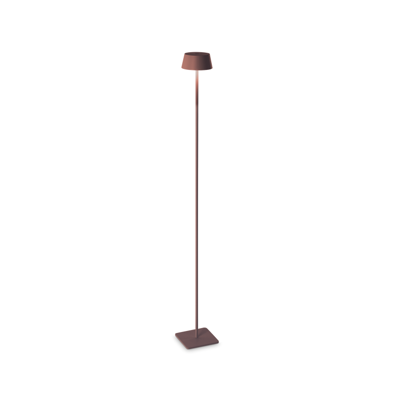 Lampadar PURE Ideal Lux, LED 1,5W, L 140 x H 1150 x P 140 mm, Cafeniu