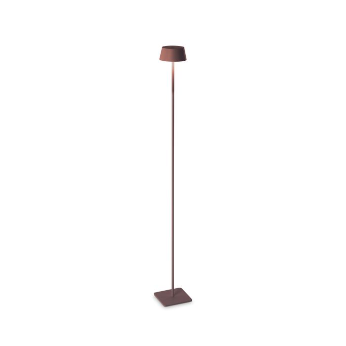 Lampadar PURE Ideal Lux, LED 1,5W, L 140 x H 1150 x P 140 mm, Cafeniu