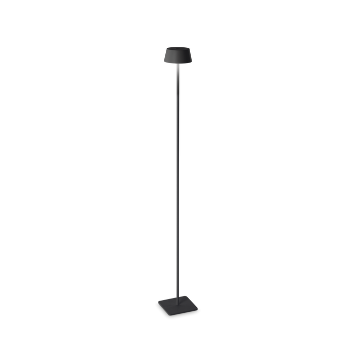 Lampadar PURE Ideal Lux, LED 1,5W, L 140 x H 1150 x P 140 mm, Negru, 328515