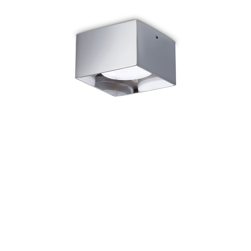 Plafonieră Ideal Lux Spike, Crom, 1xGX53