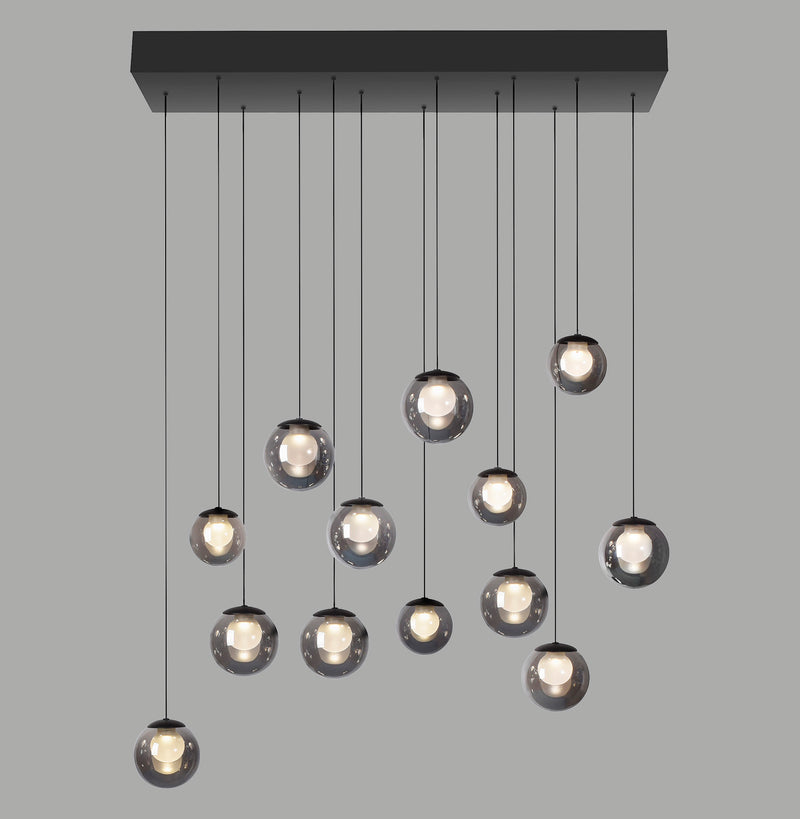 Lustra Paul Neuhaus PURE POPUP 13xLED Gri