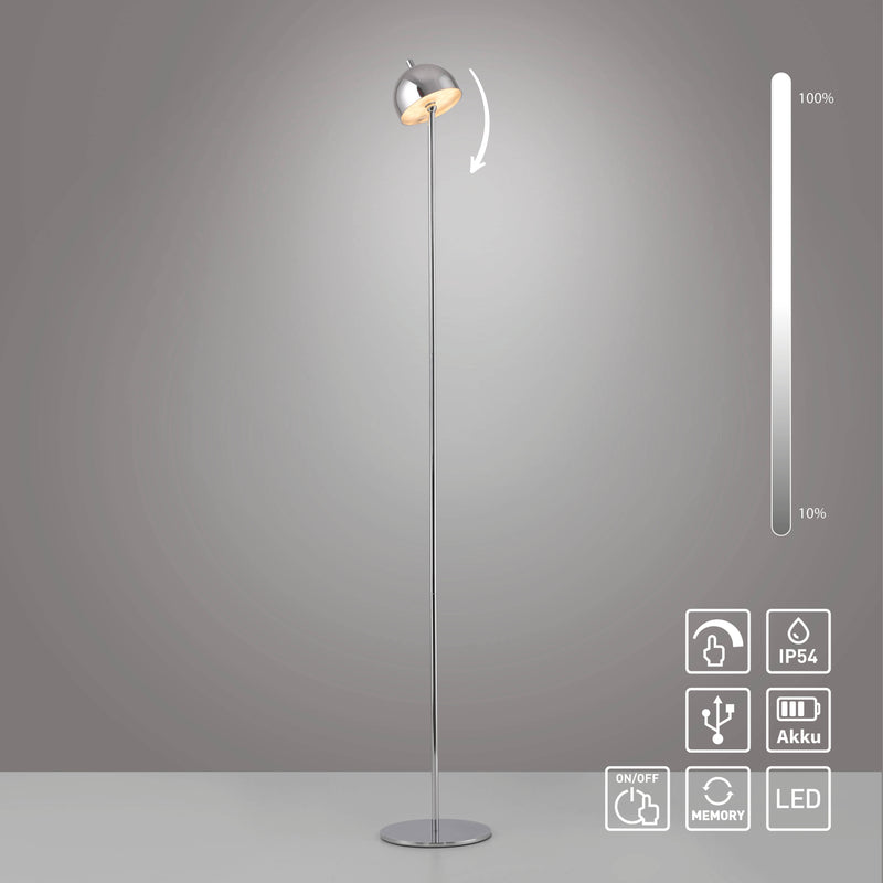 Lampadar Paul Neuhaus BELLIS LED Crom