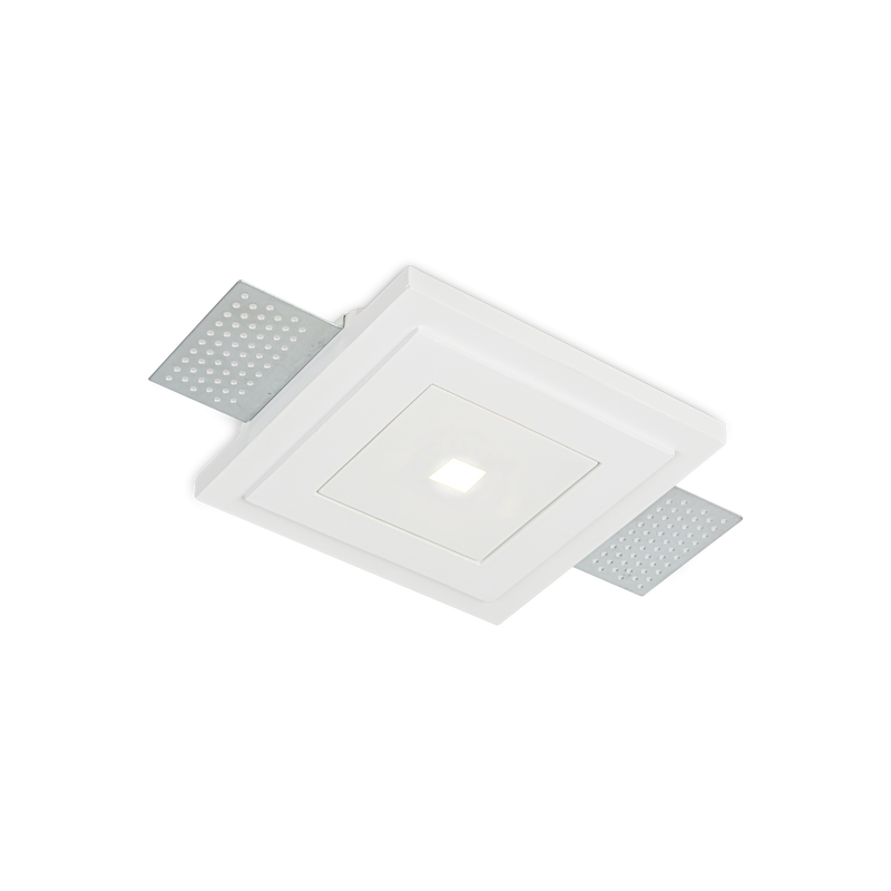 Spot Încastrat Ideal Lux Zephyr, Alb, LED, Ø13.8 cm