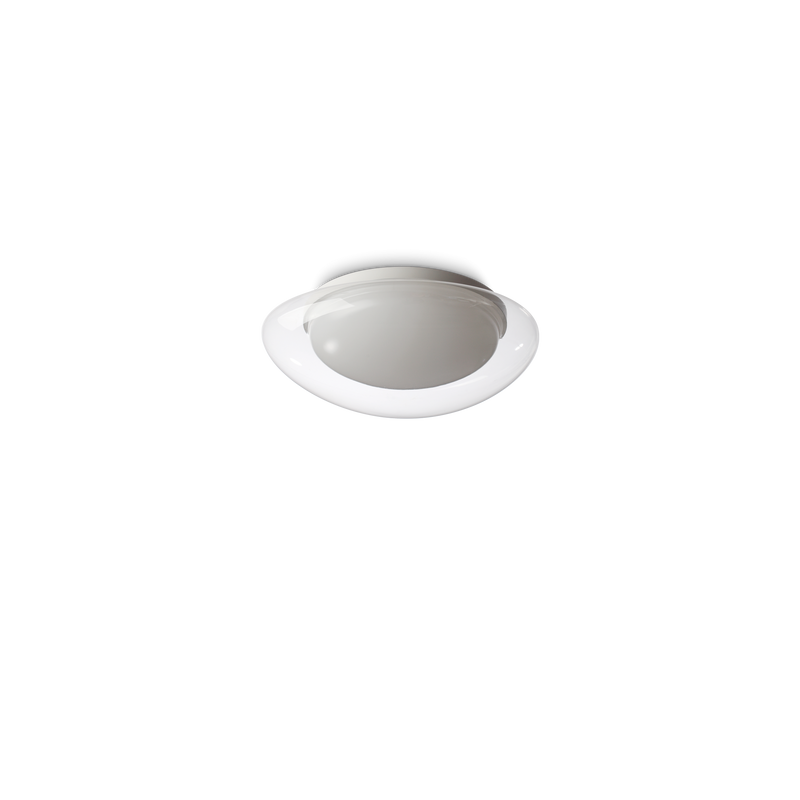Plafonieră Ideal Lux Squish, Transparent, LED, Ø34.4 cm