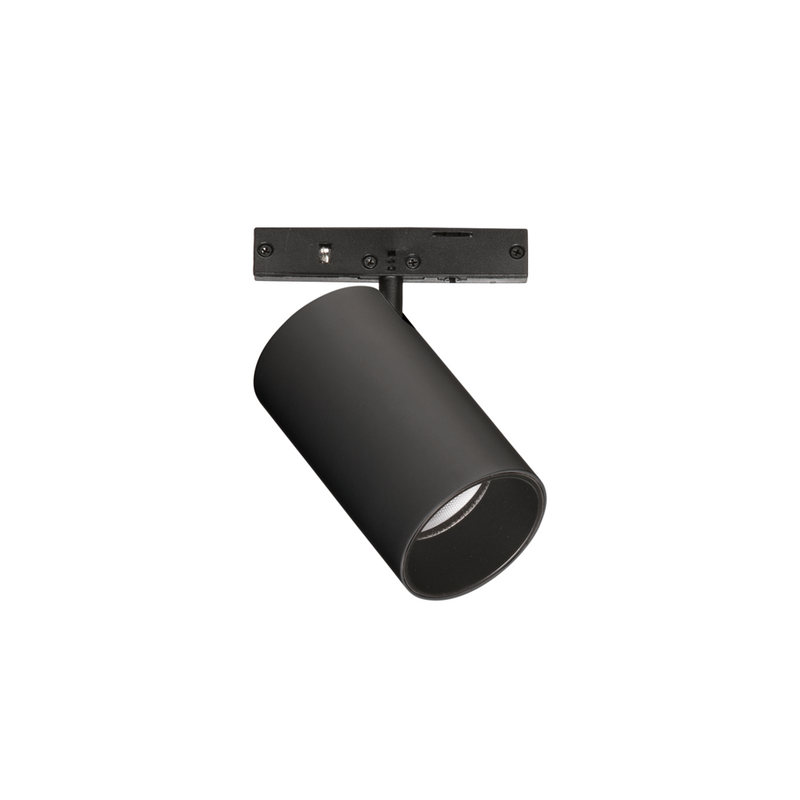 Profil LED Ideal Lux Deva, Negru, LED, Ø5.7 cm, 4.5W