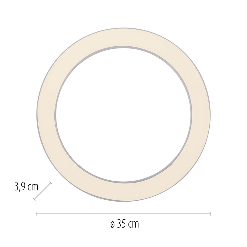 Plafoniera Paul Neuhaus PURE LINES ROUND LED Alb
