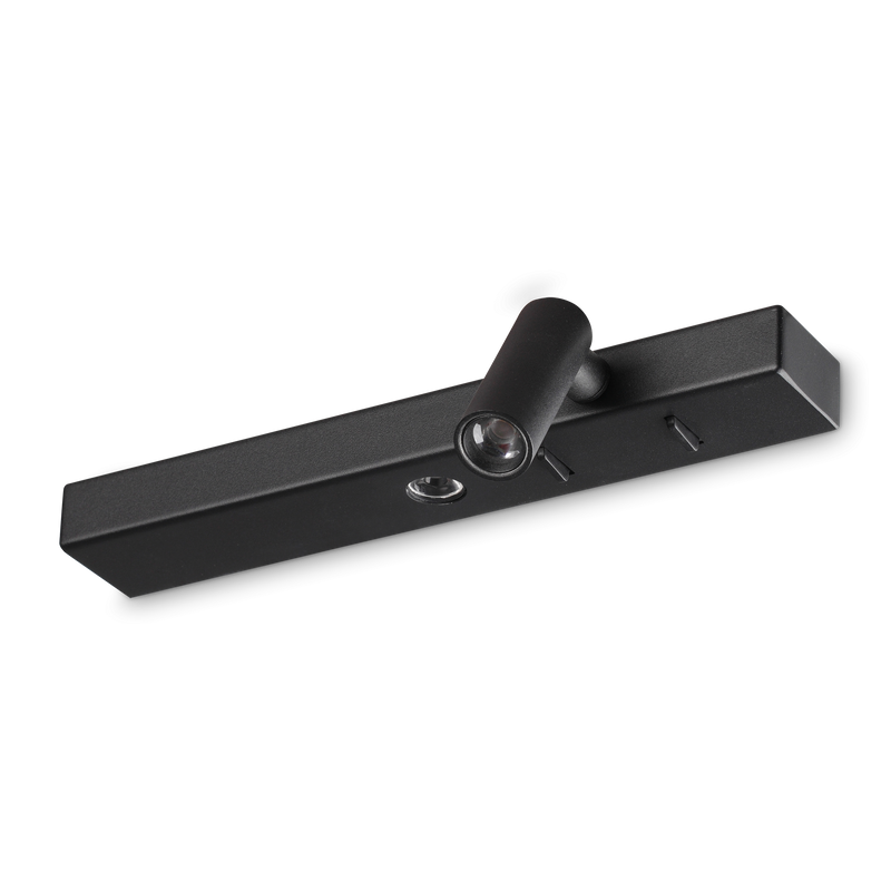 Aplică Ideal Lux Bonne Nuit, Negru, LED