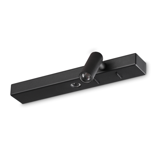 Aplică Ideal Lux Bonne Nuit, Negru, LED